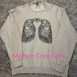 Gray Crew Neck Sweater